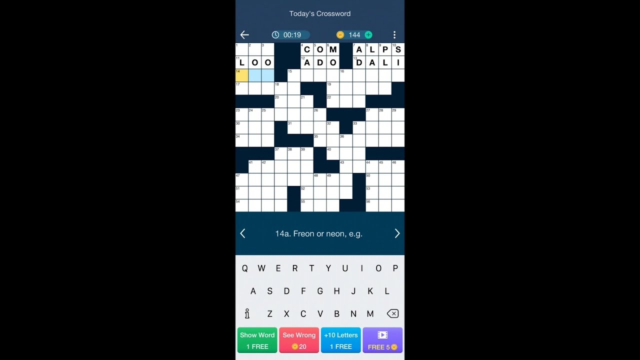 Daily Themed Crossword Puzzles Academic Fridays YouTube