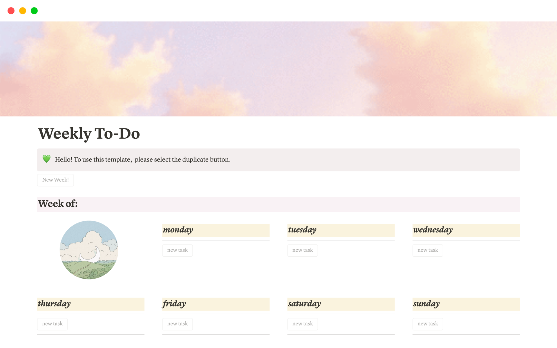 Daily Weekly To Do Lists Template Notion Marketplace