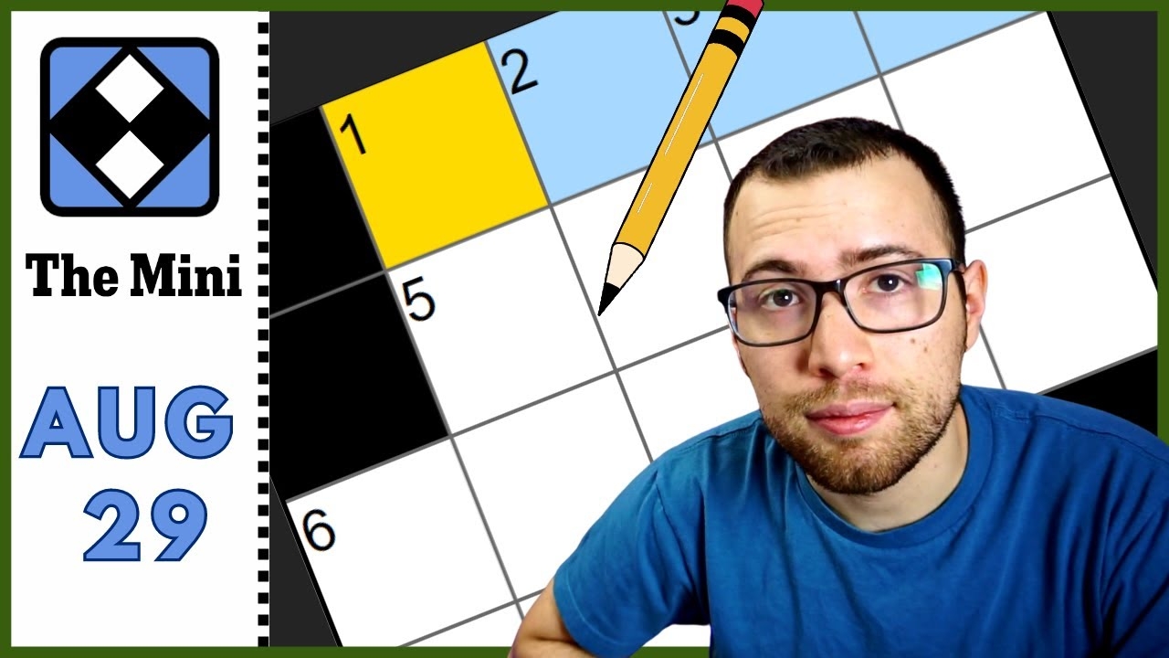Darn It NYT Mini Crossword TUESDAY August 29 YouTube