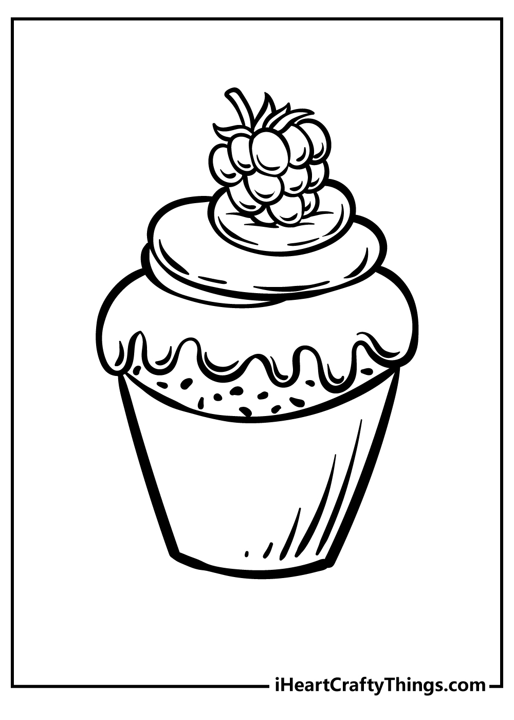 Dessert Coloring Pages 100 Free Printables 