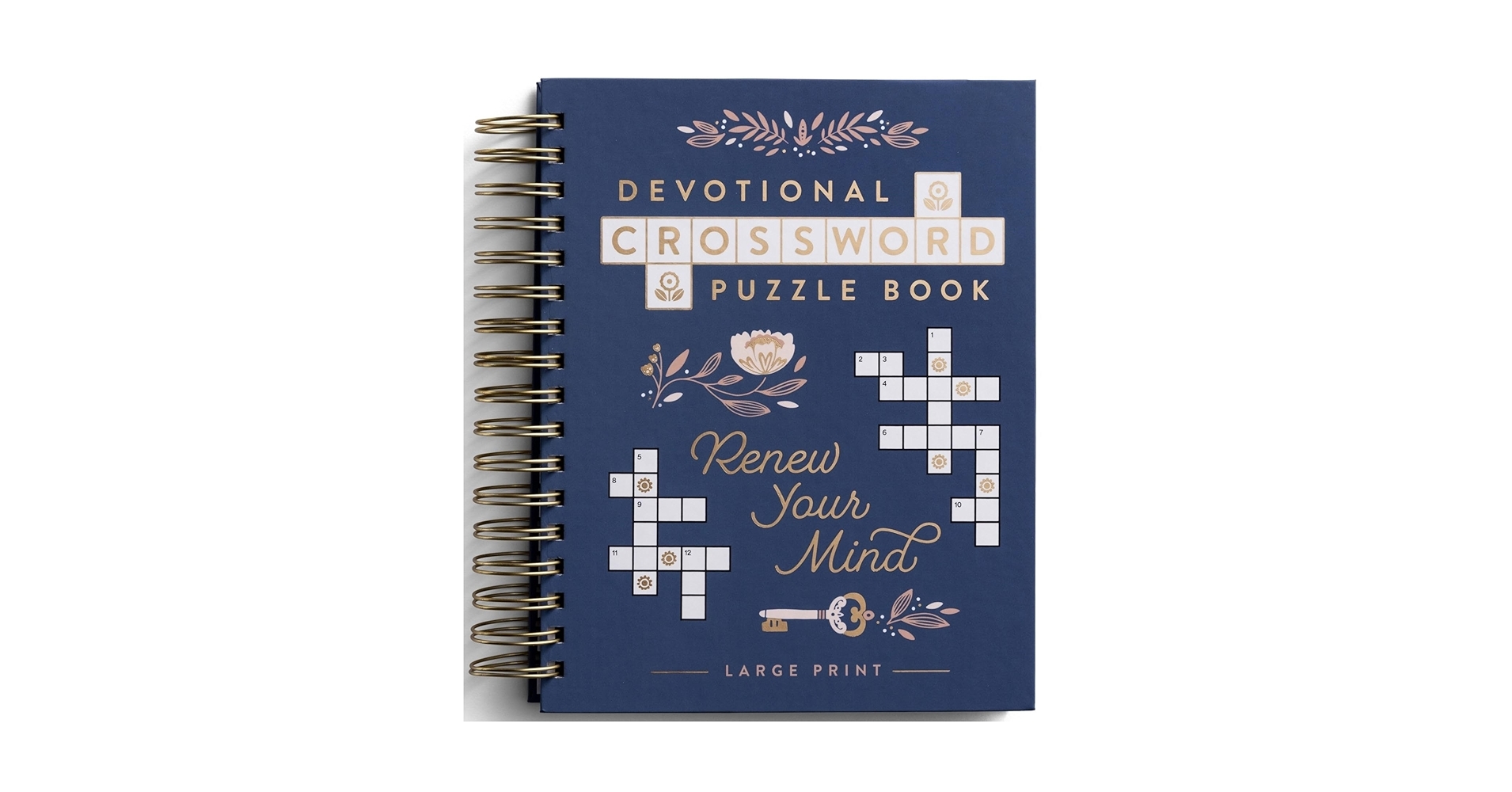 Devotional Crossword Puzzle Renew Your Mind Large Print DaySpring 9798886030297 Amazon Books