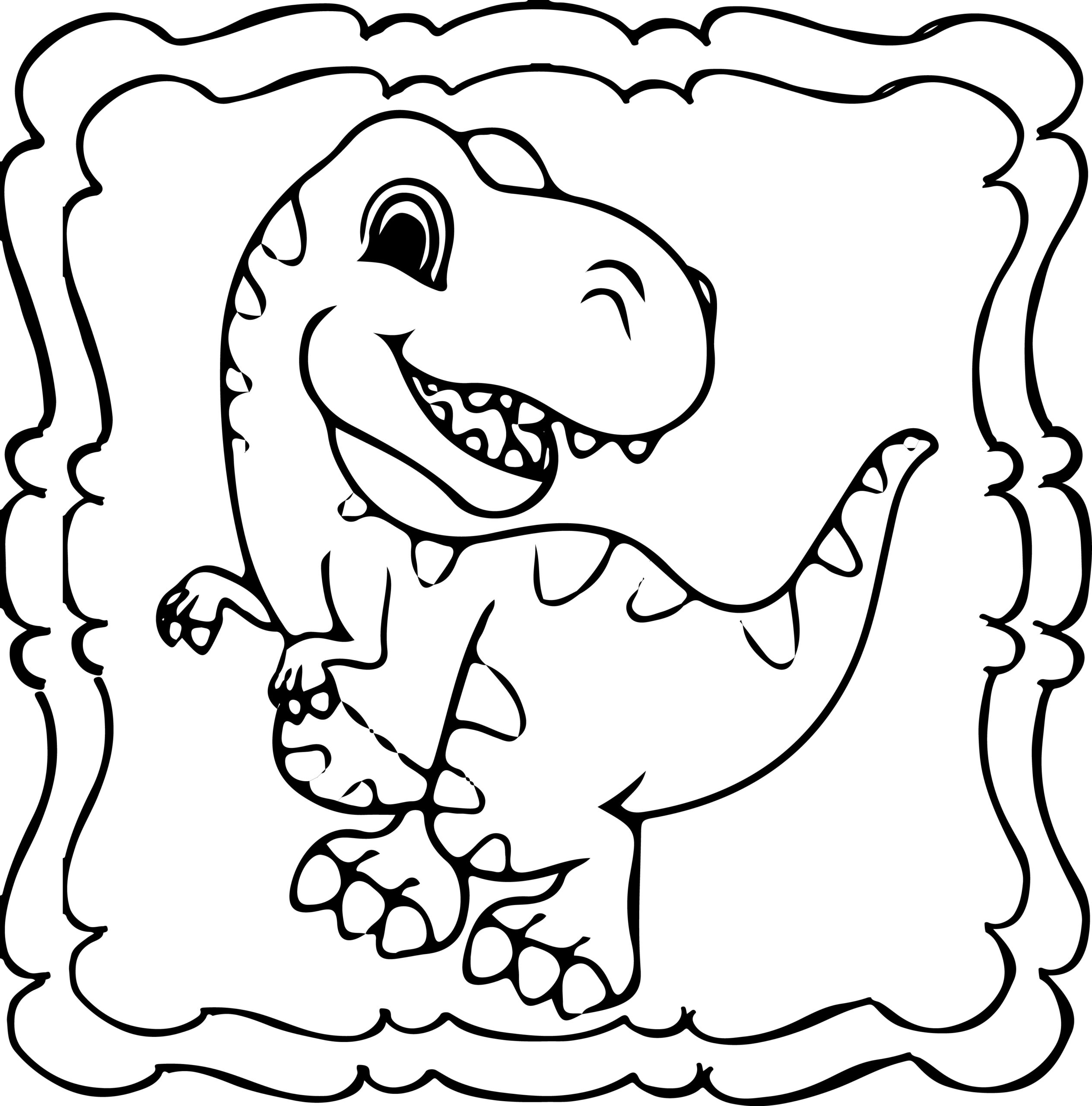 Dinosaur Coloring Book Easy And Fun Dinosaurs Coloring Book For Kids Made By Teachers