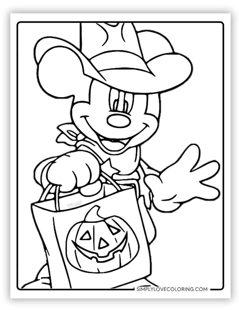 disney halloween coloring pages disney halloween coloring pages