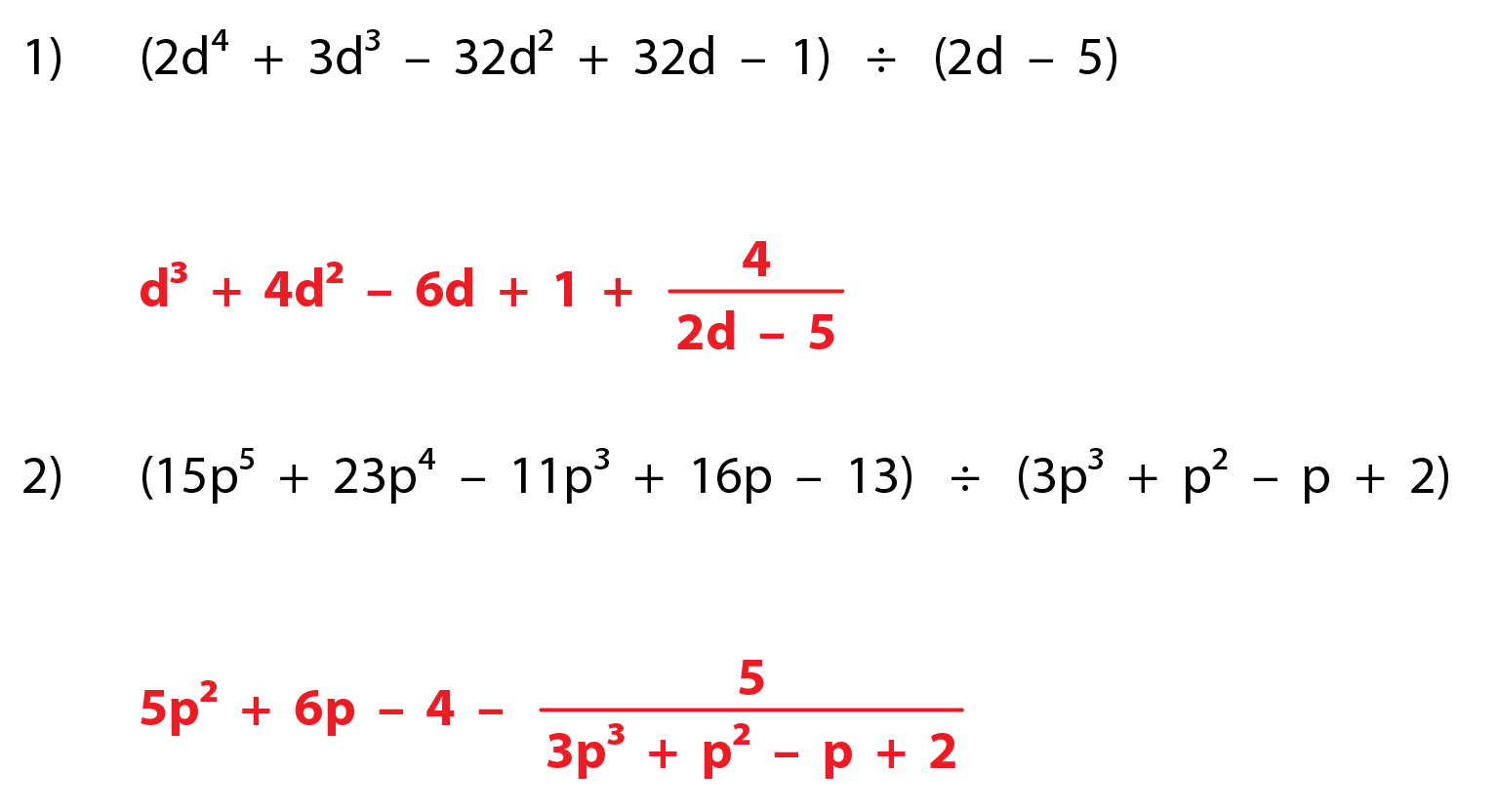 Dividing Polynomials Worksheets Math Fun Worksheets