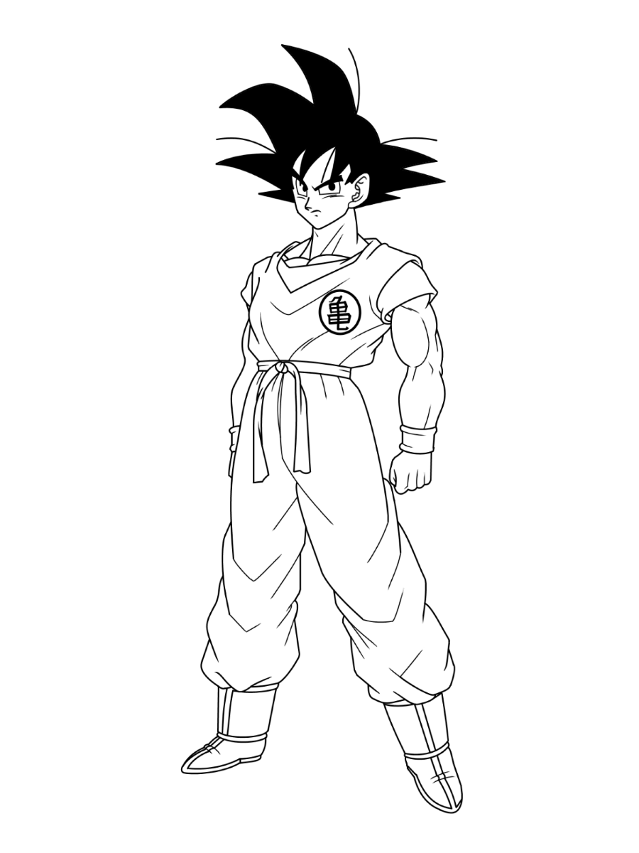 dragon ball coloring pages
