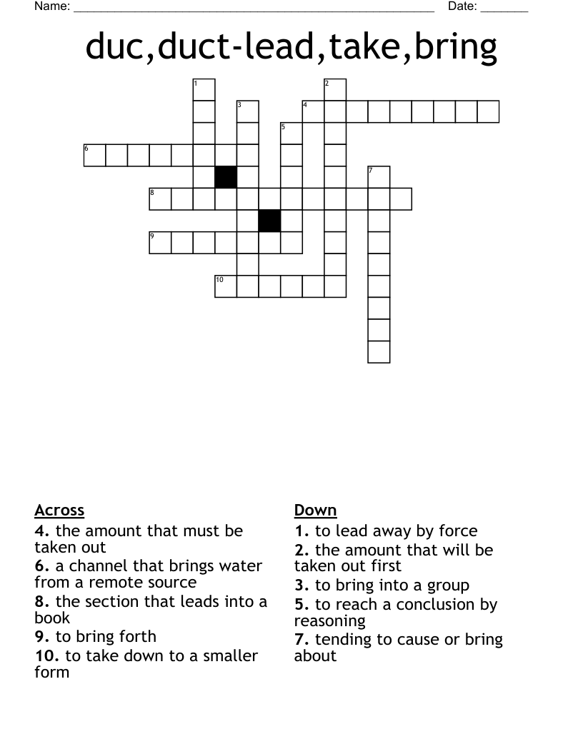 take in crossword clue