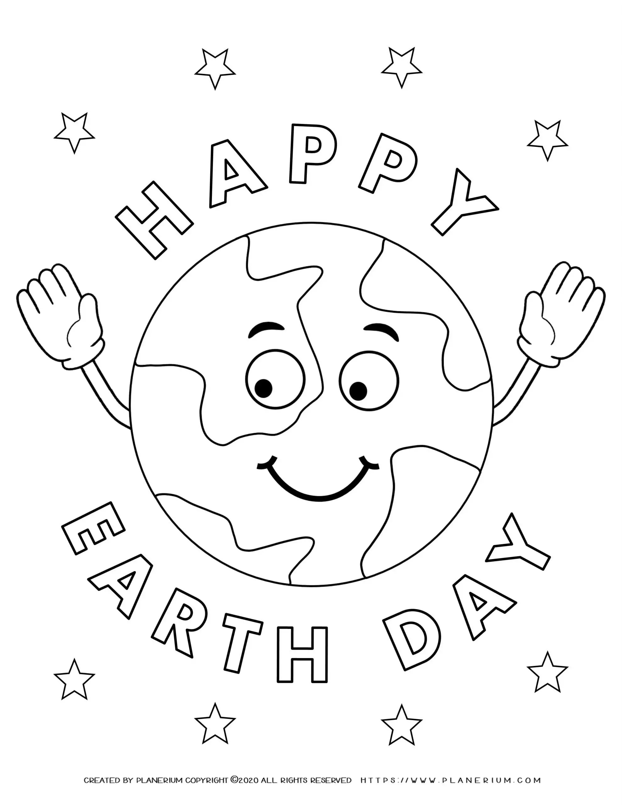 earth day coloring pages
