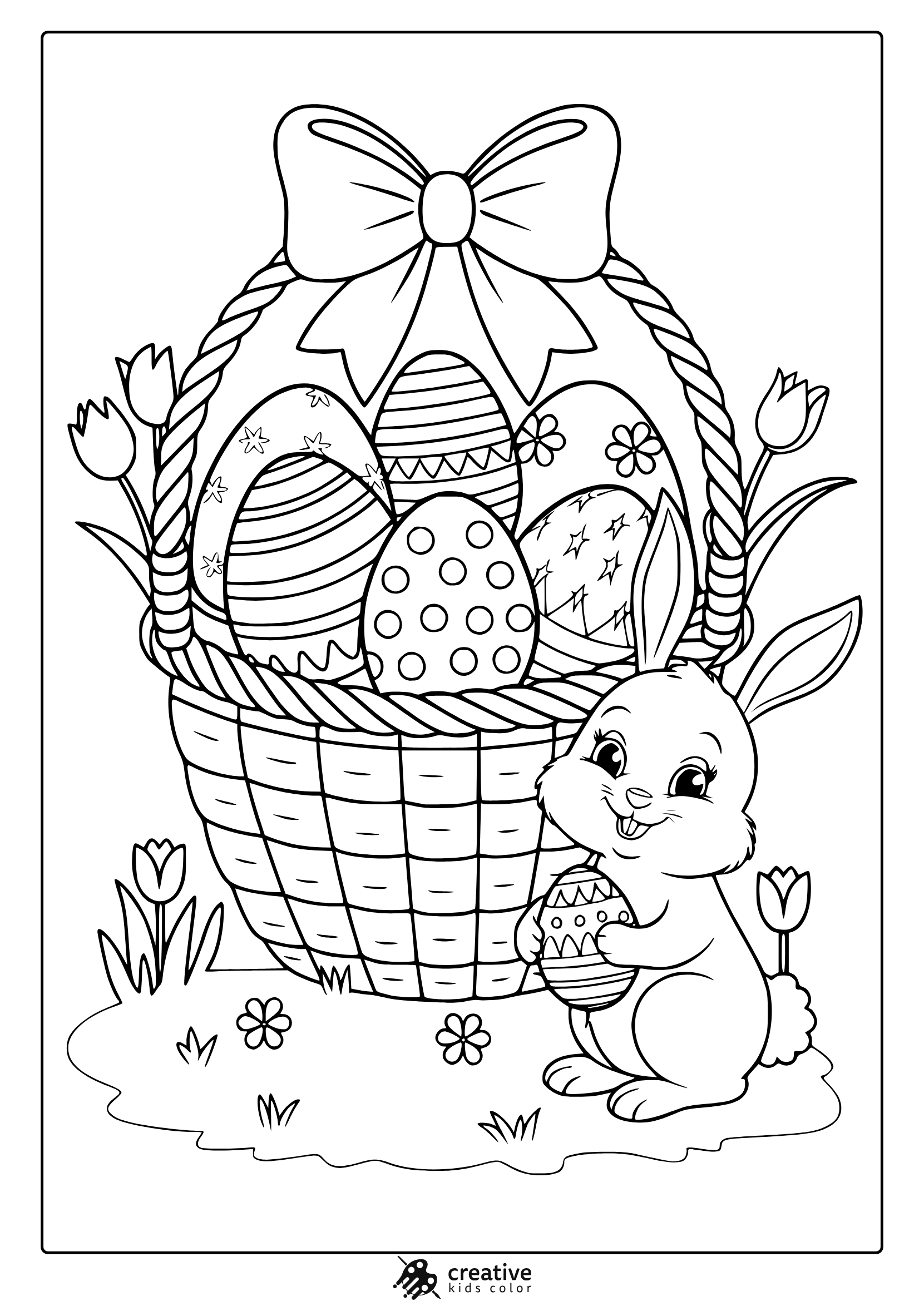 Easter Coloring Pages Free Printable Holiday PDFs 