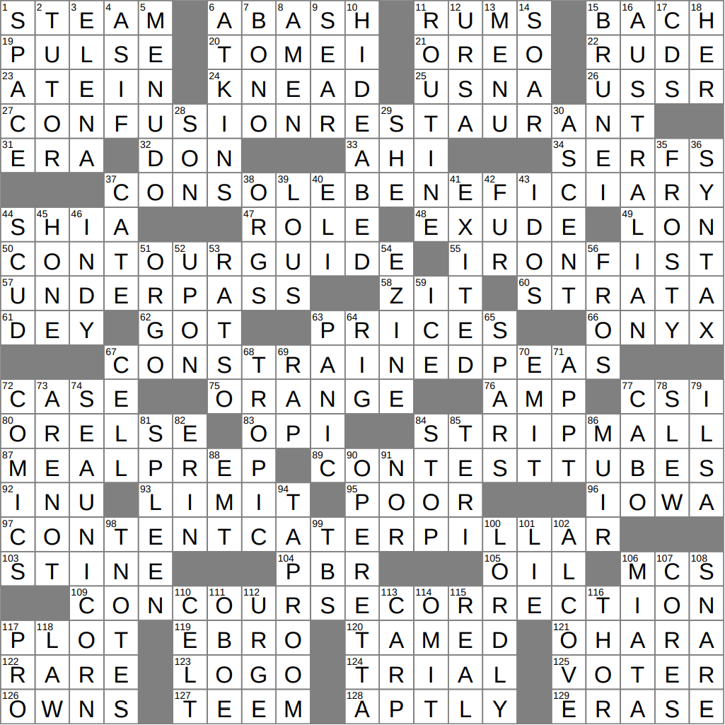 Extremely Unfriendly Crossword Clue Archives LAXCrossword