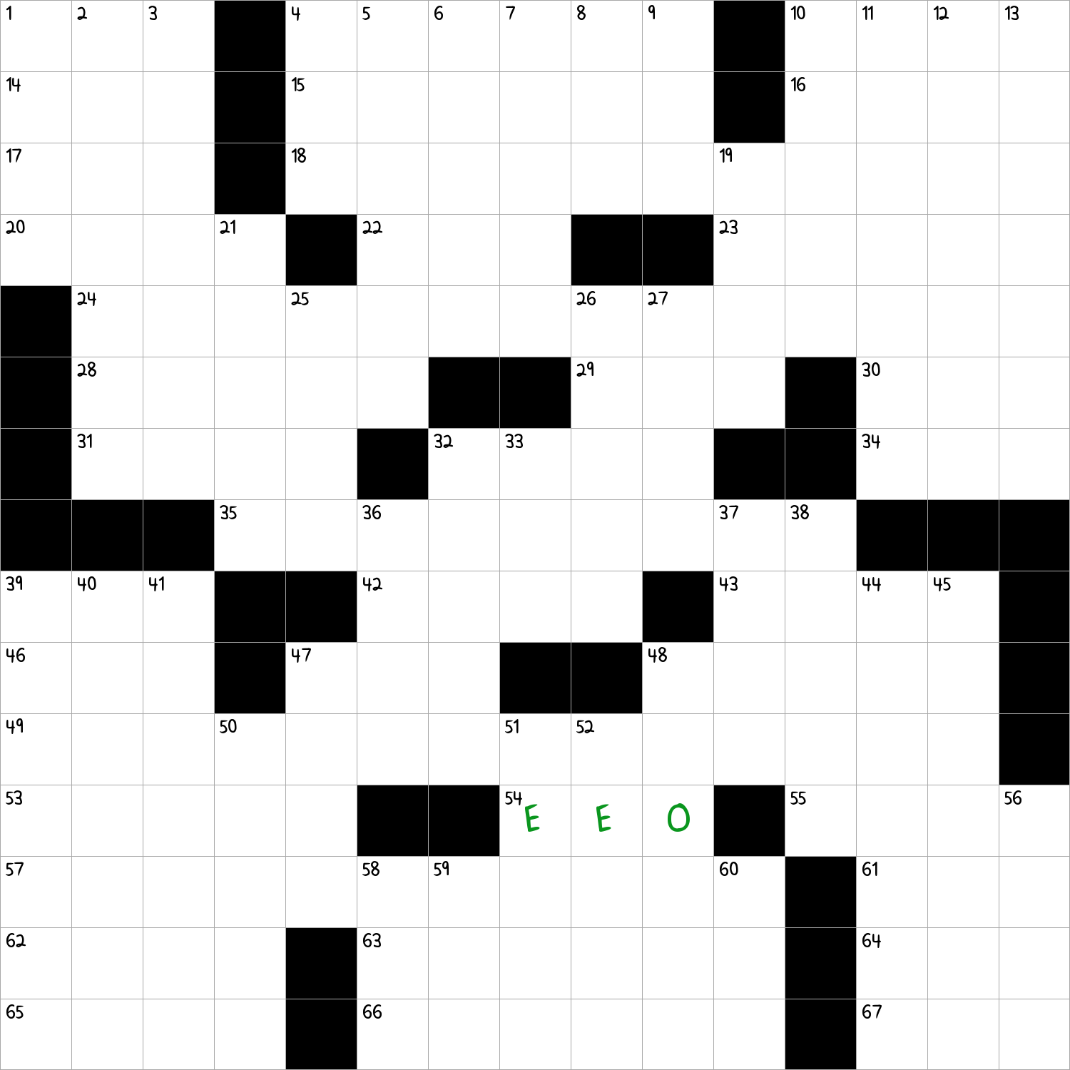 Fair hiring Inits Since 1964 NYT Crossword Clue April 10 2025