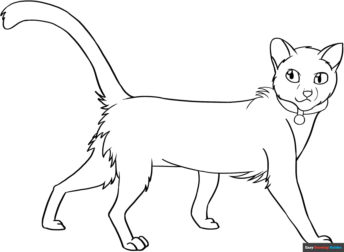 Firestar From Warrior Cats Coloring Page Easy Drawing Guides Firestar From Warrior Cats Coloring Page Easy Drawing Guides