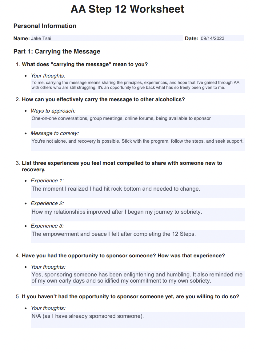 Free Aa Step 2 Study Worksheet Download Free Aa Step 2 Study Worksheet Png Images Free Worksheets On Clipart Library