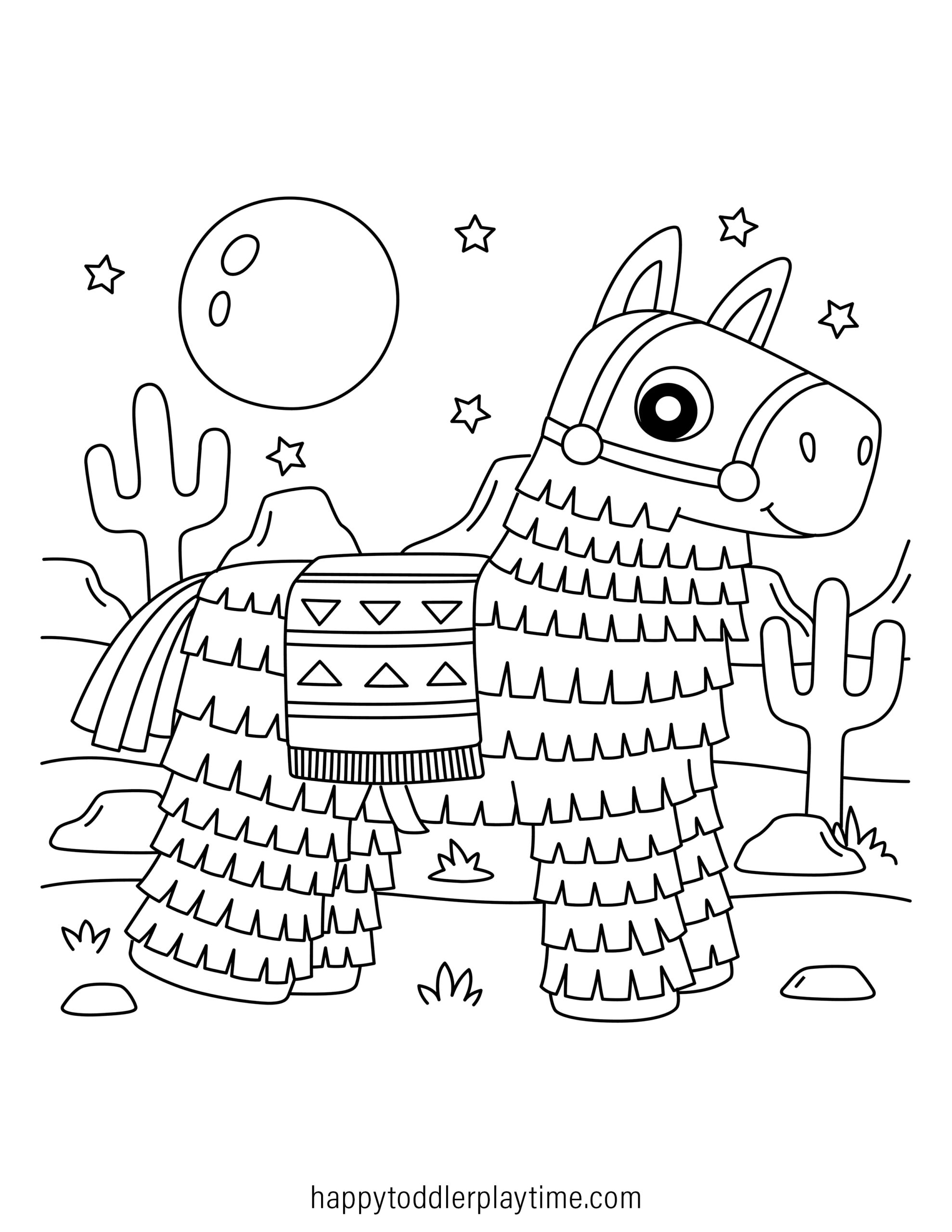 Free Cinco De Mayo Coloring Pages For Kids Happy Toddler Playtime