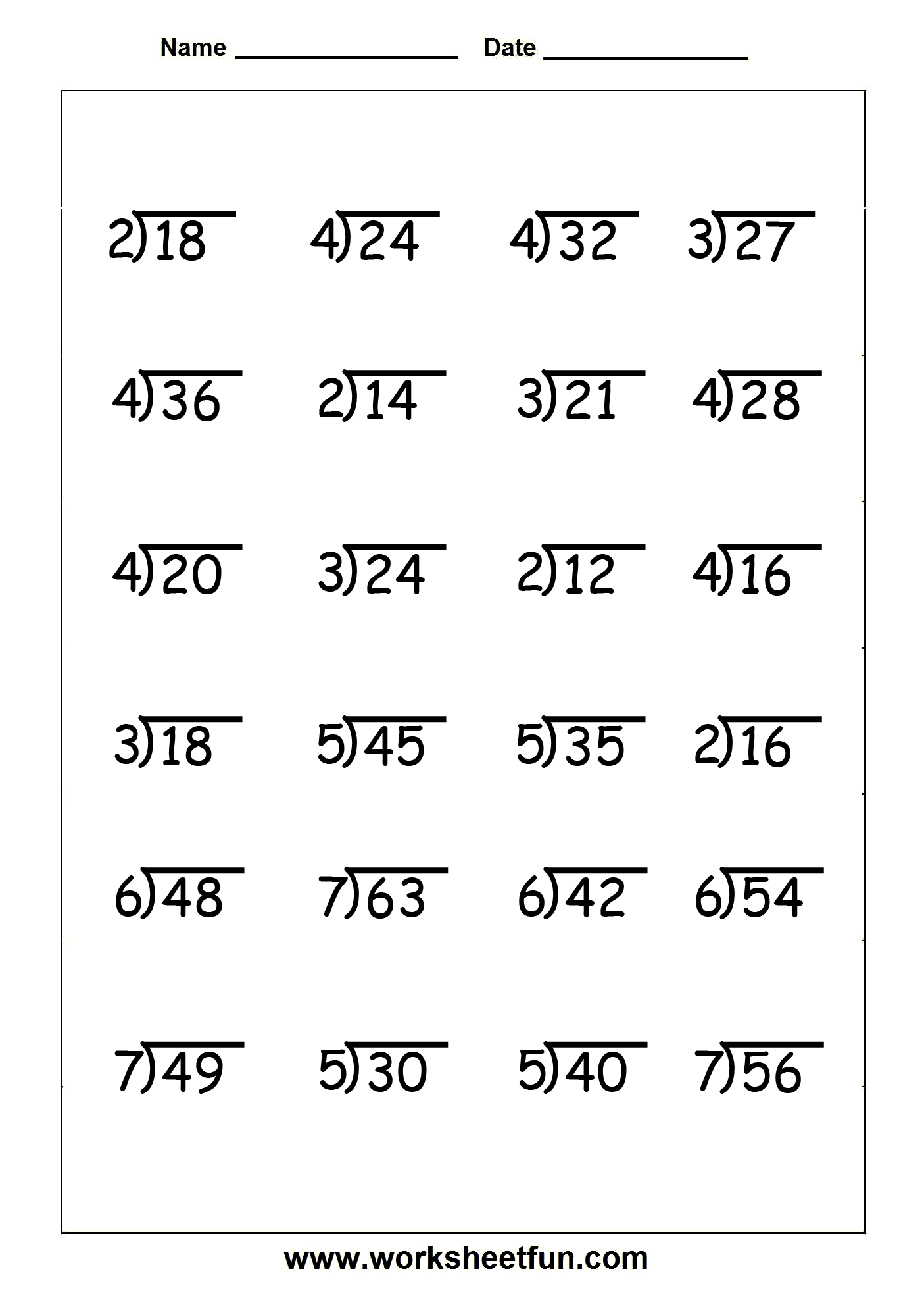 Free Free Division Worksheet For 4th Grade Download Free Free Division Worksheet For 4th Grade Png Images Free Worksheets On Clipart Library