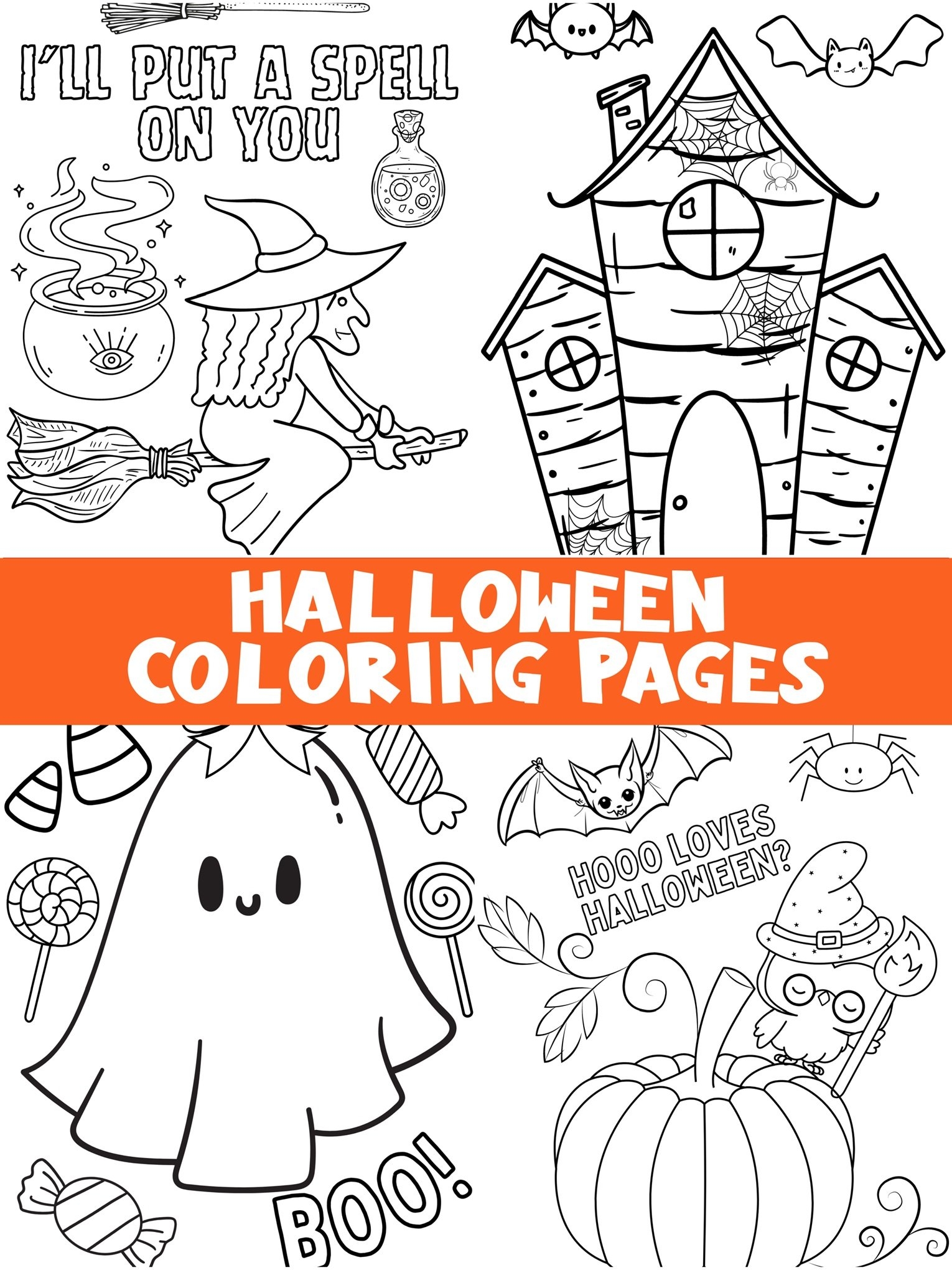 free halloween coloring pages printable