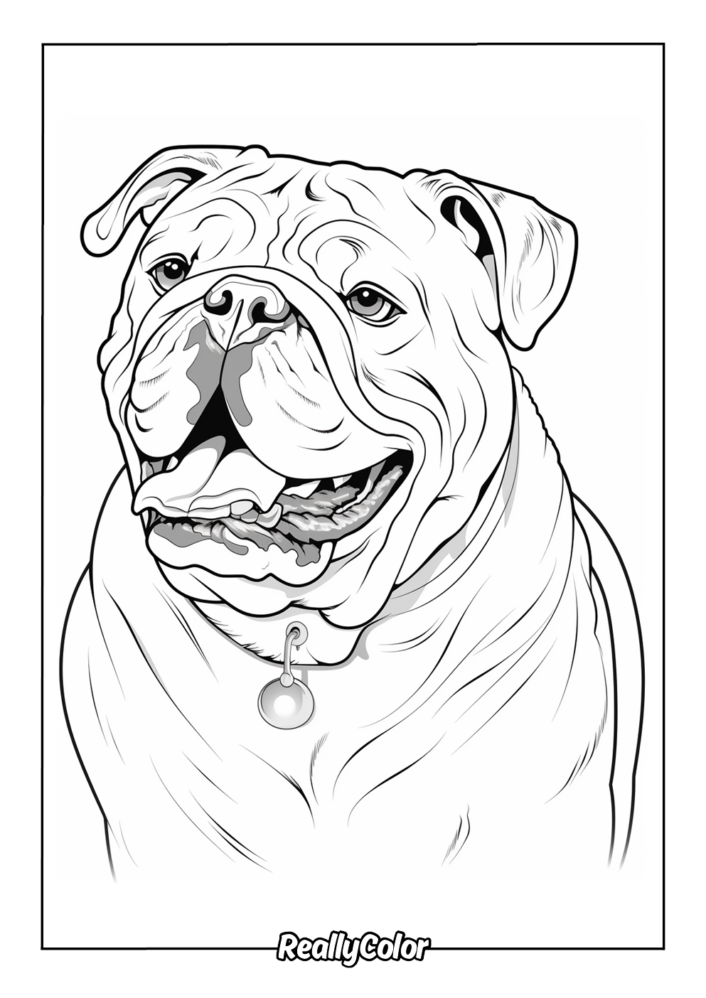 Free Printable Bulldog Coloring Pages Free Printable Bulldog Coloring Pages