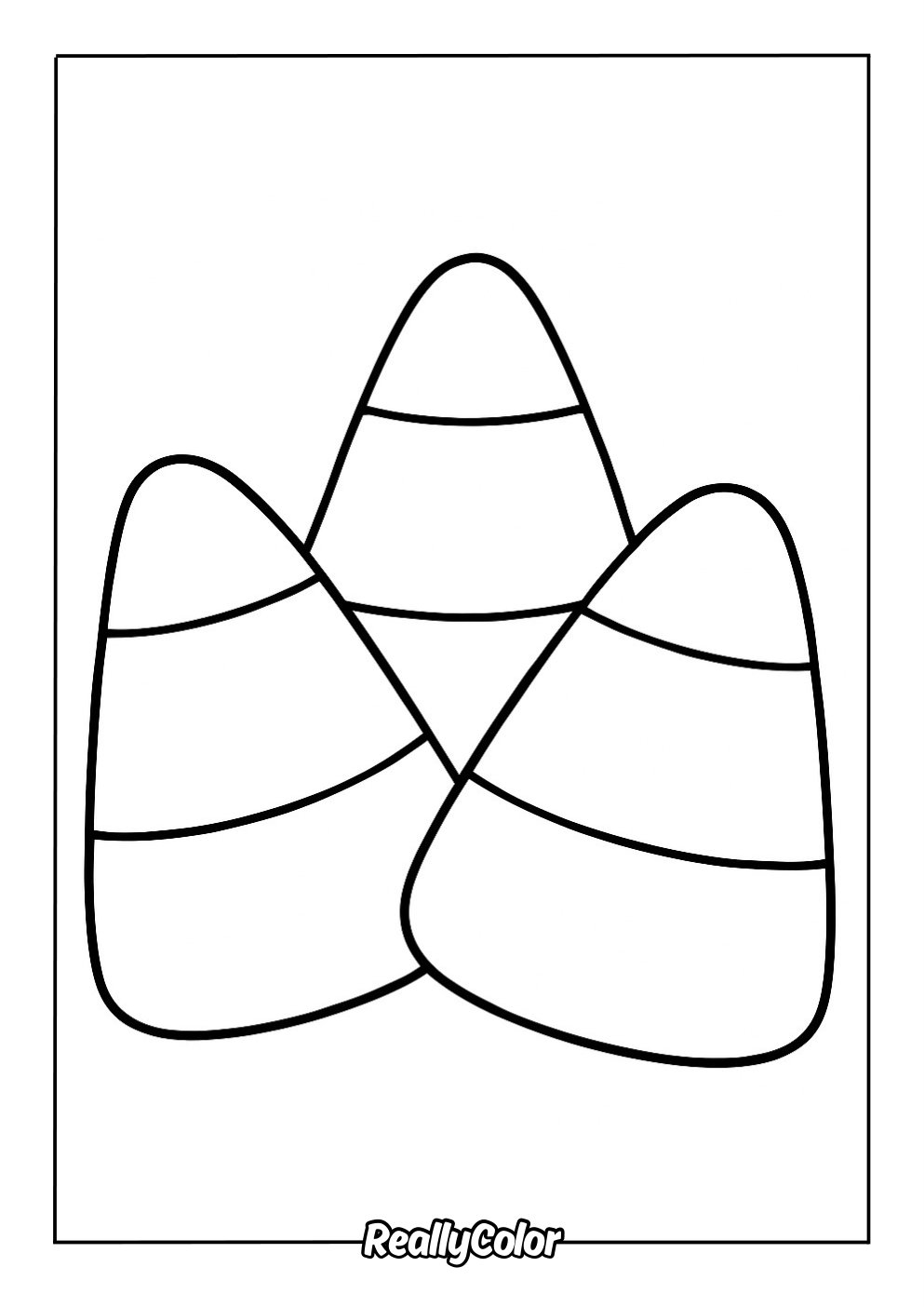 Free Printable Candy Corn Coloring Pages