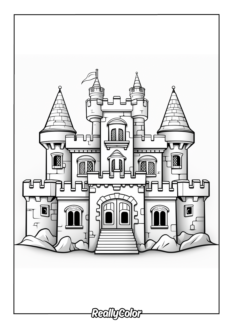 Free Printable Castles Coloring Pages Free Printable Castles Coloring Pages