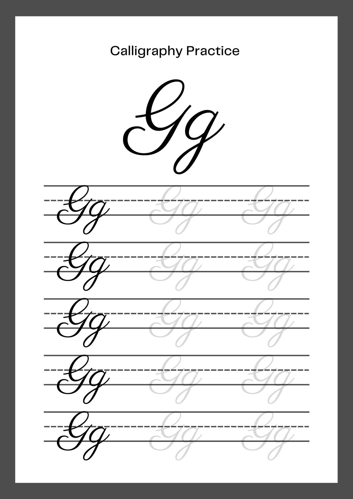 Free Printable Cursive Writing Worksheet Templates Canva Free Printable Cursive Writing Worksheet Templates Canva