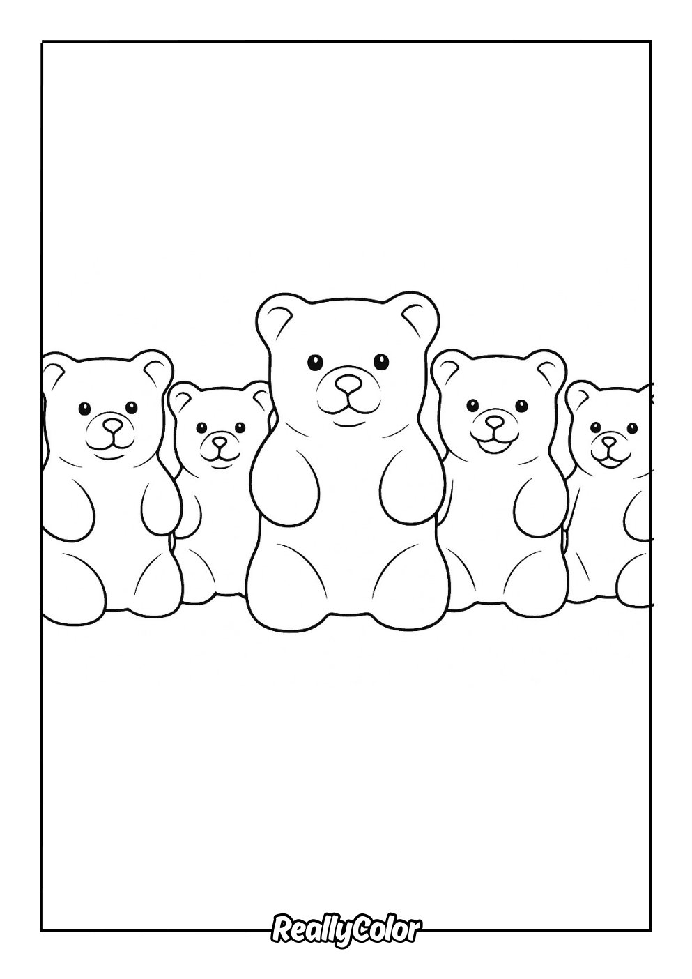 bears coloring pages