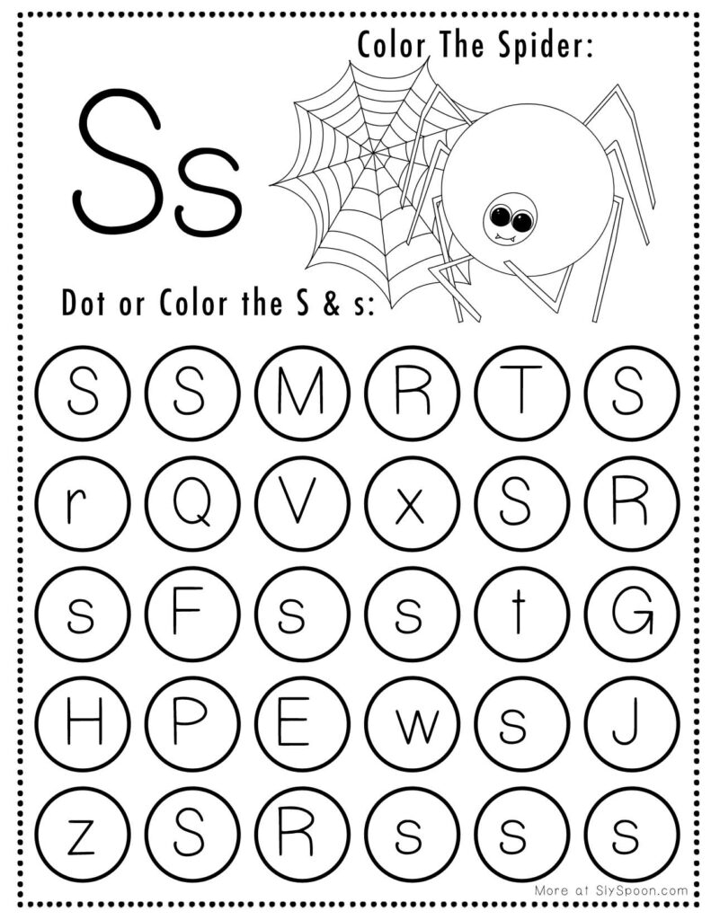 letter s worksheet preschool letter s worksheet preschool