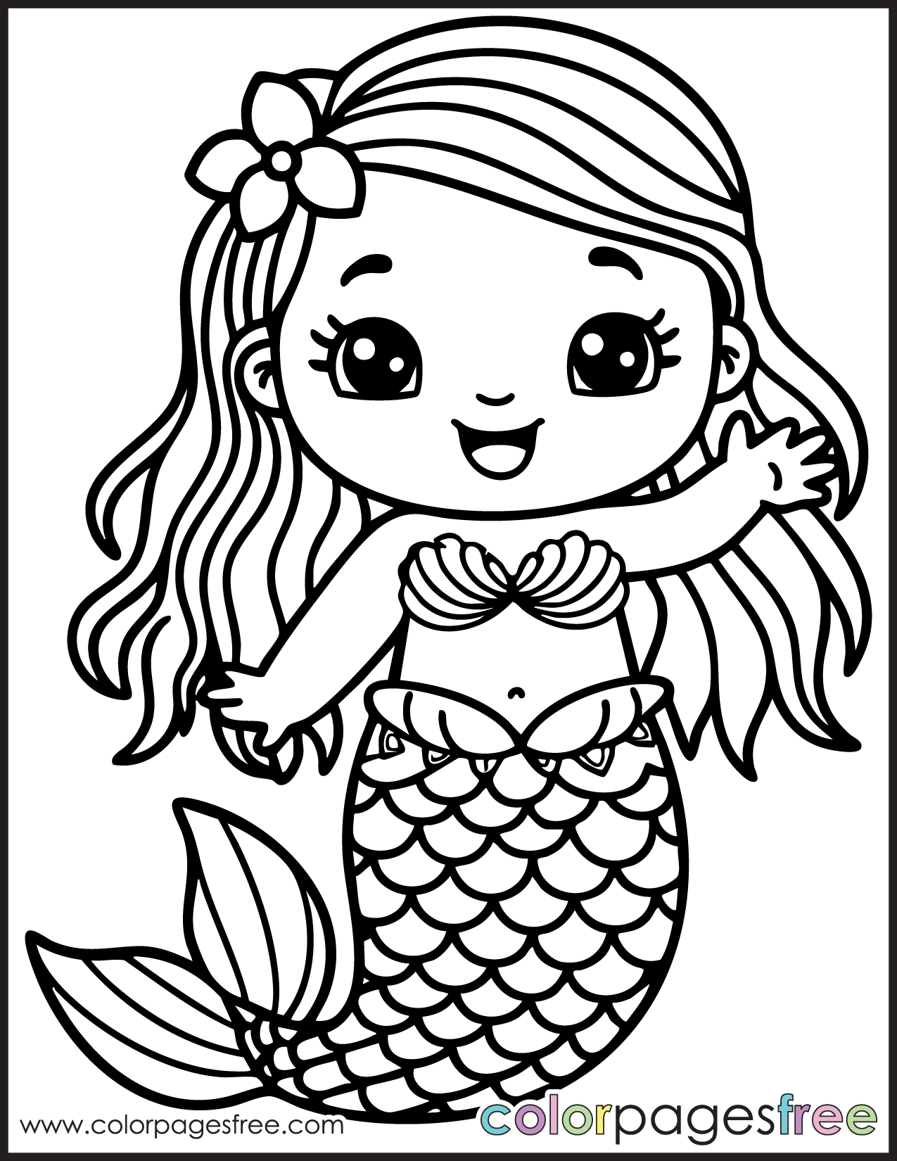 printable mermaid coloring pages printable mermaid coloring pages
