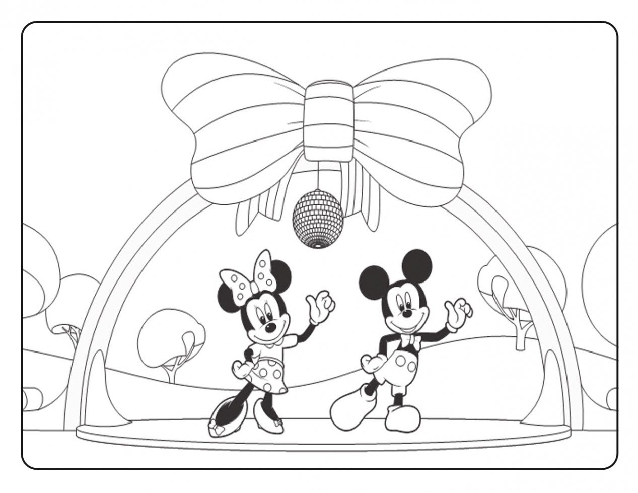 mickey mouse clubhouse coloring pages