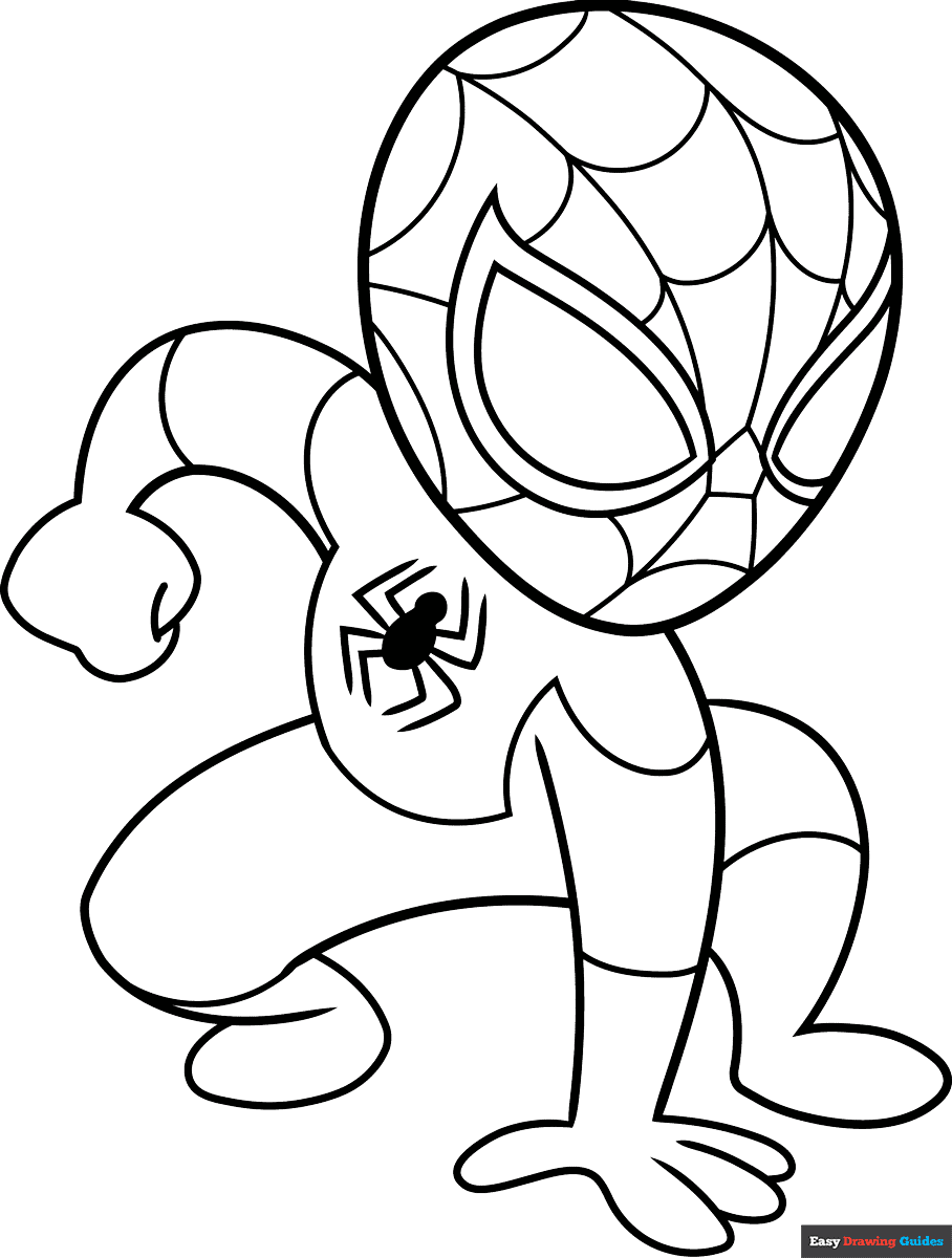 Free Printable Spider Man Coloring Pages For Kids 19 Printable Sheets