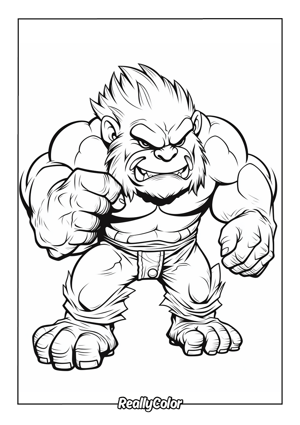 troll coloring pages