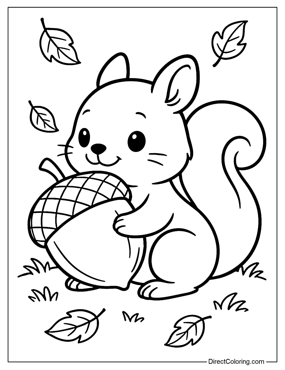 Free Squirrel Coloring Pages Adorable Woodland Printables For Kids Adults Free Squirrel Coloring Pages Adorable Woodland Printables For Kids Adults