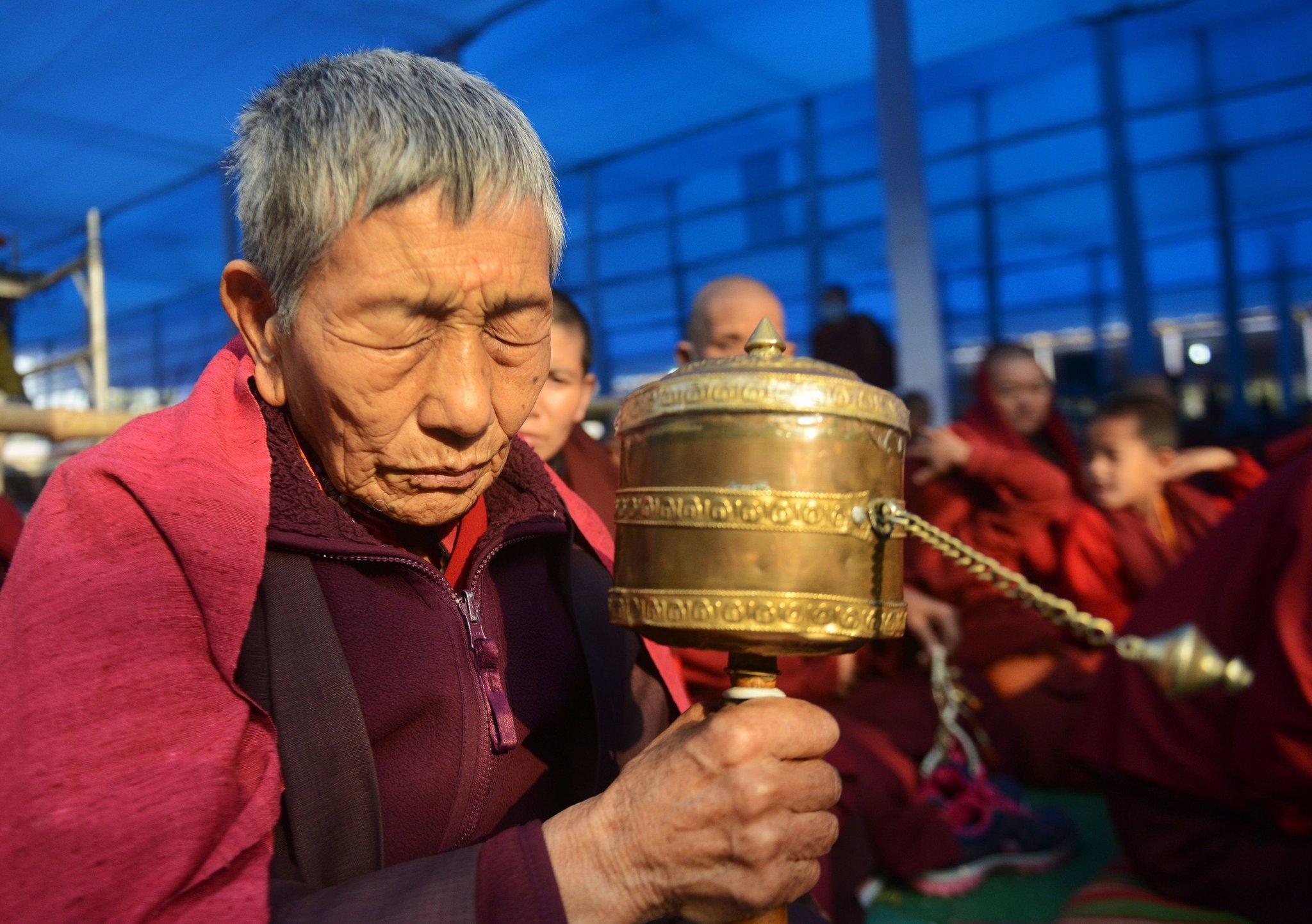 tibetan monk crossword clue