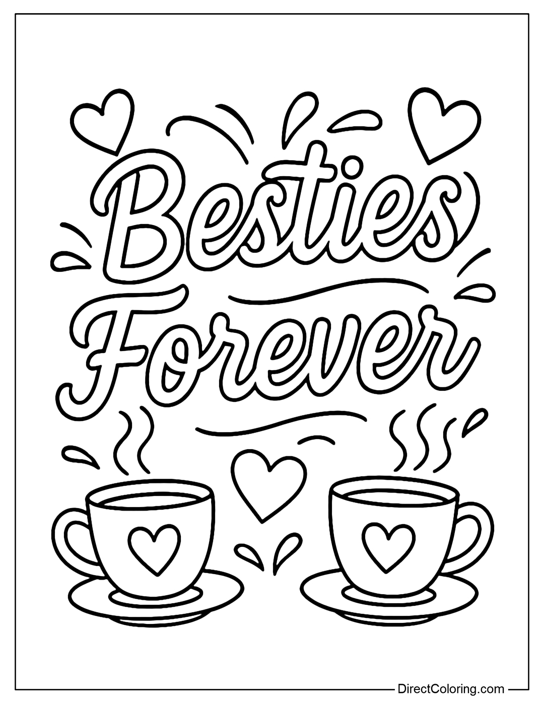 Friendship Day Coloring Pages Free PDF To Download And Print Friendship Day Coloring Pages Free PDF To Download And Print