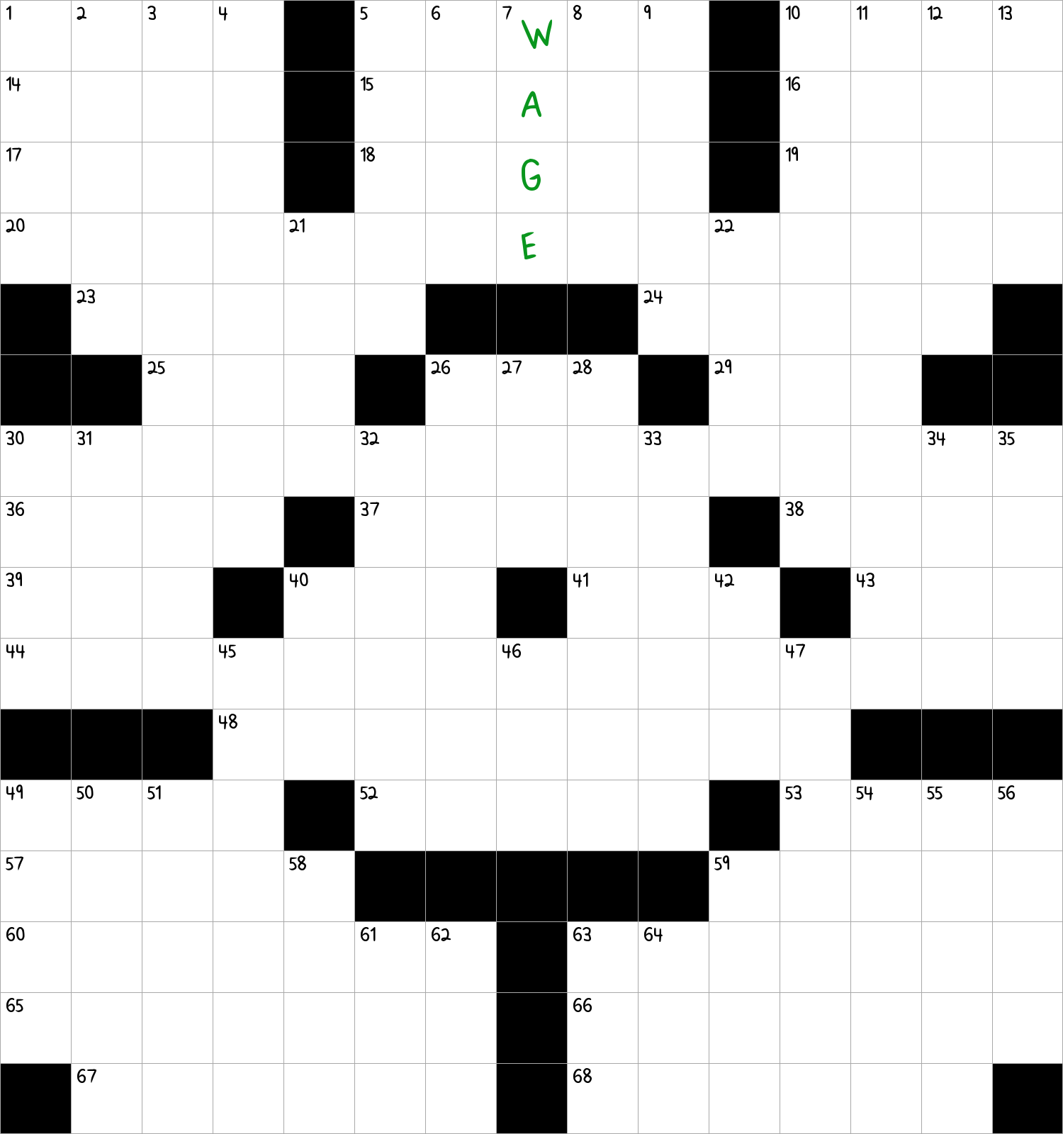 gap nyt crossword