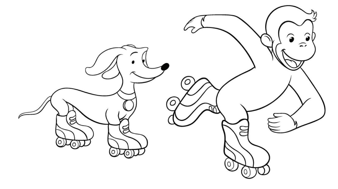 curious george coloring pages curious george coloring pages