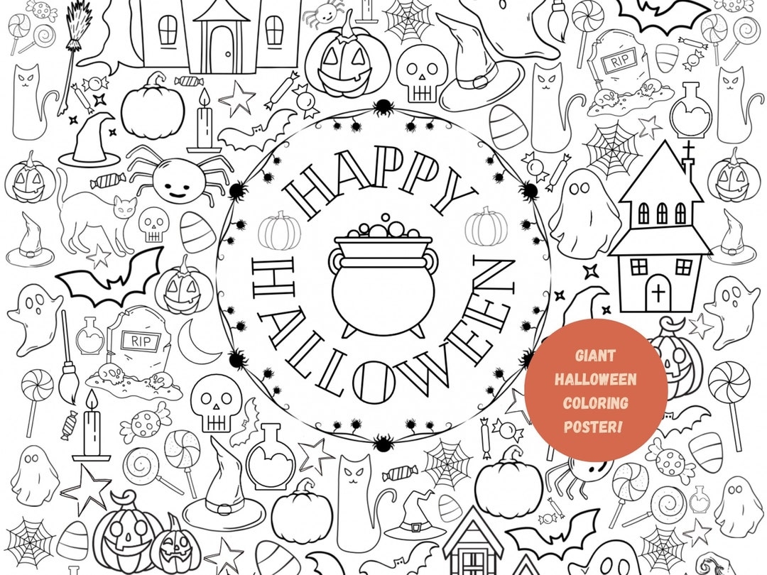 halloween coloring page halloween coloring page