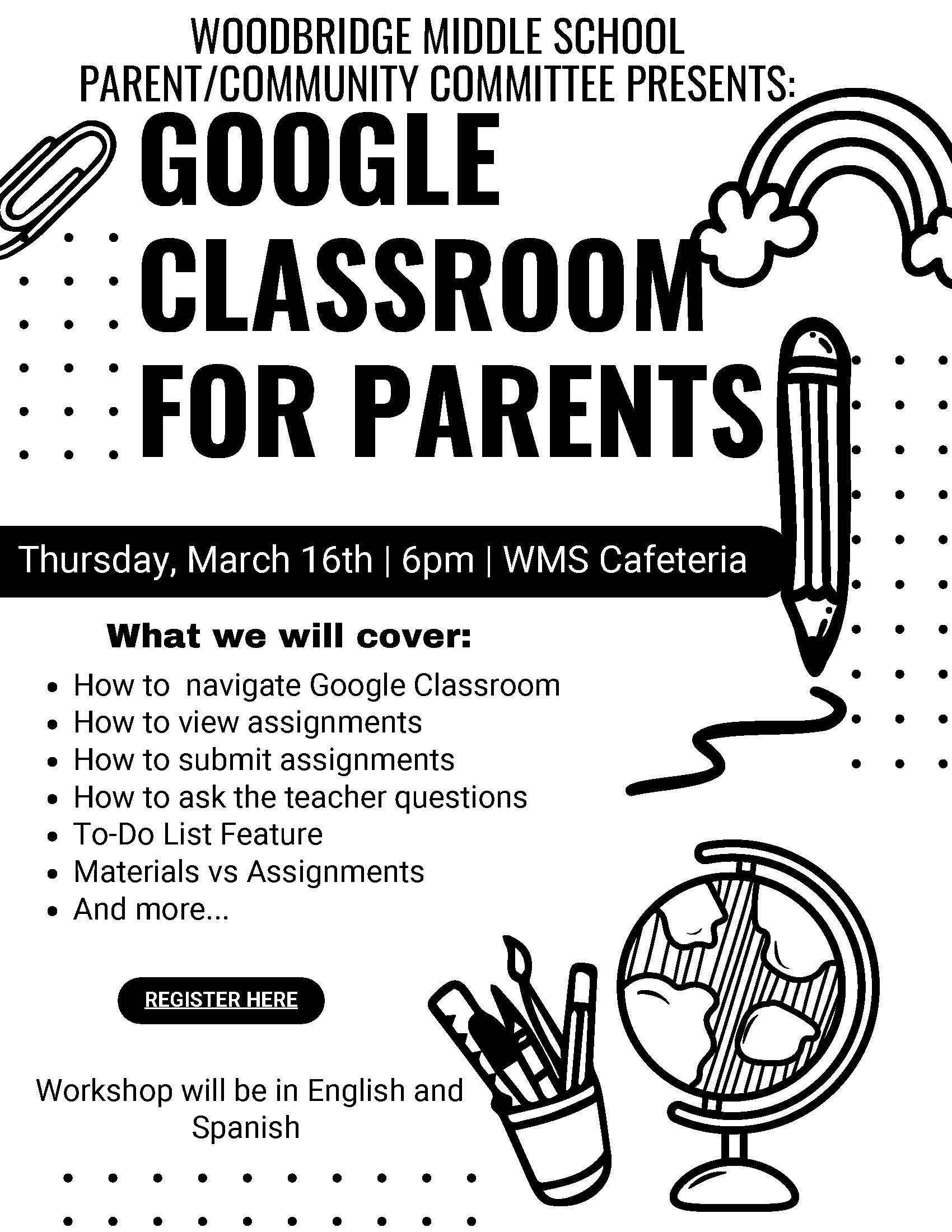 Google Classroom For Parents Fords Middle School