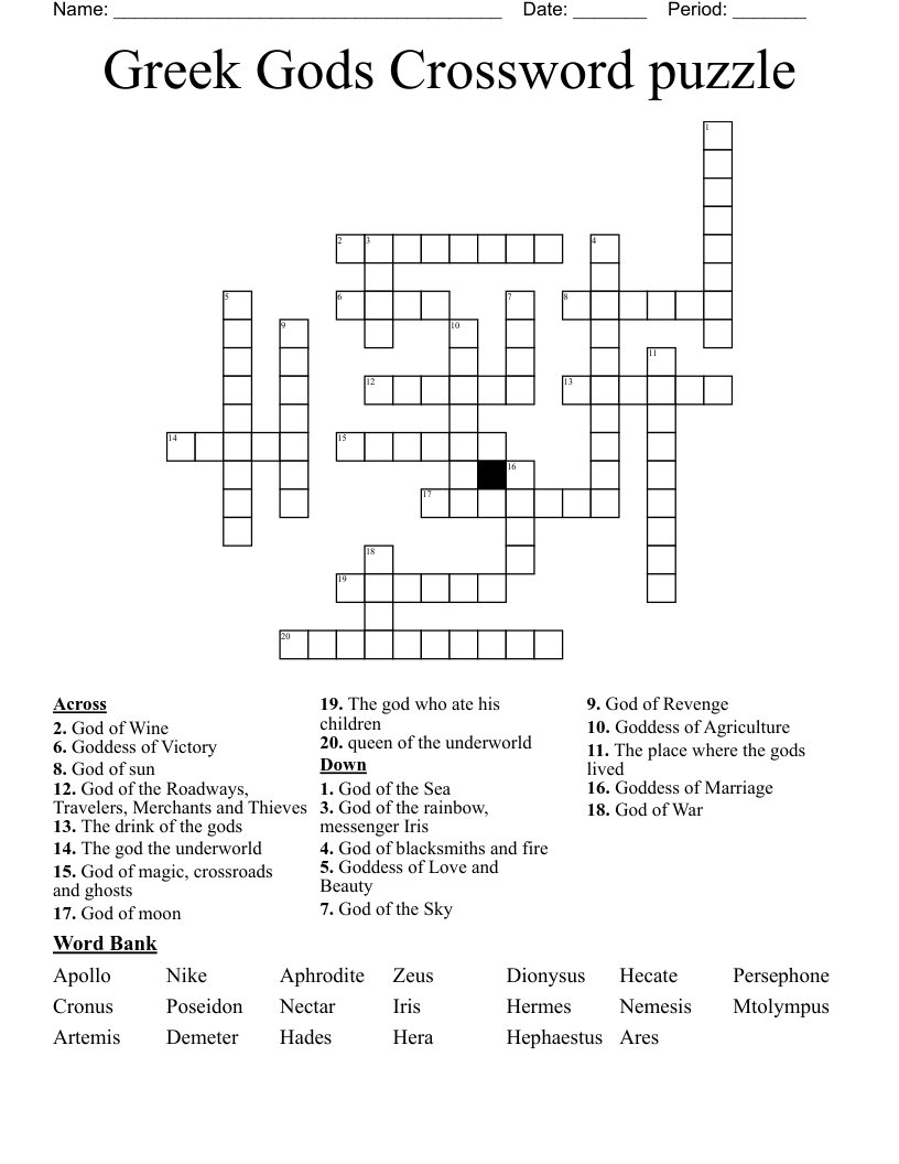 Greek Goddess Of Dawn Crossword Clue Greek Goddess Of Dawn Crossword Clue