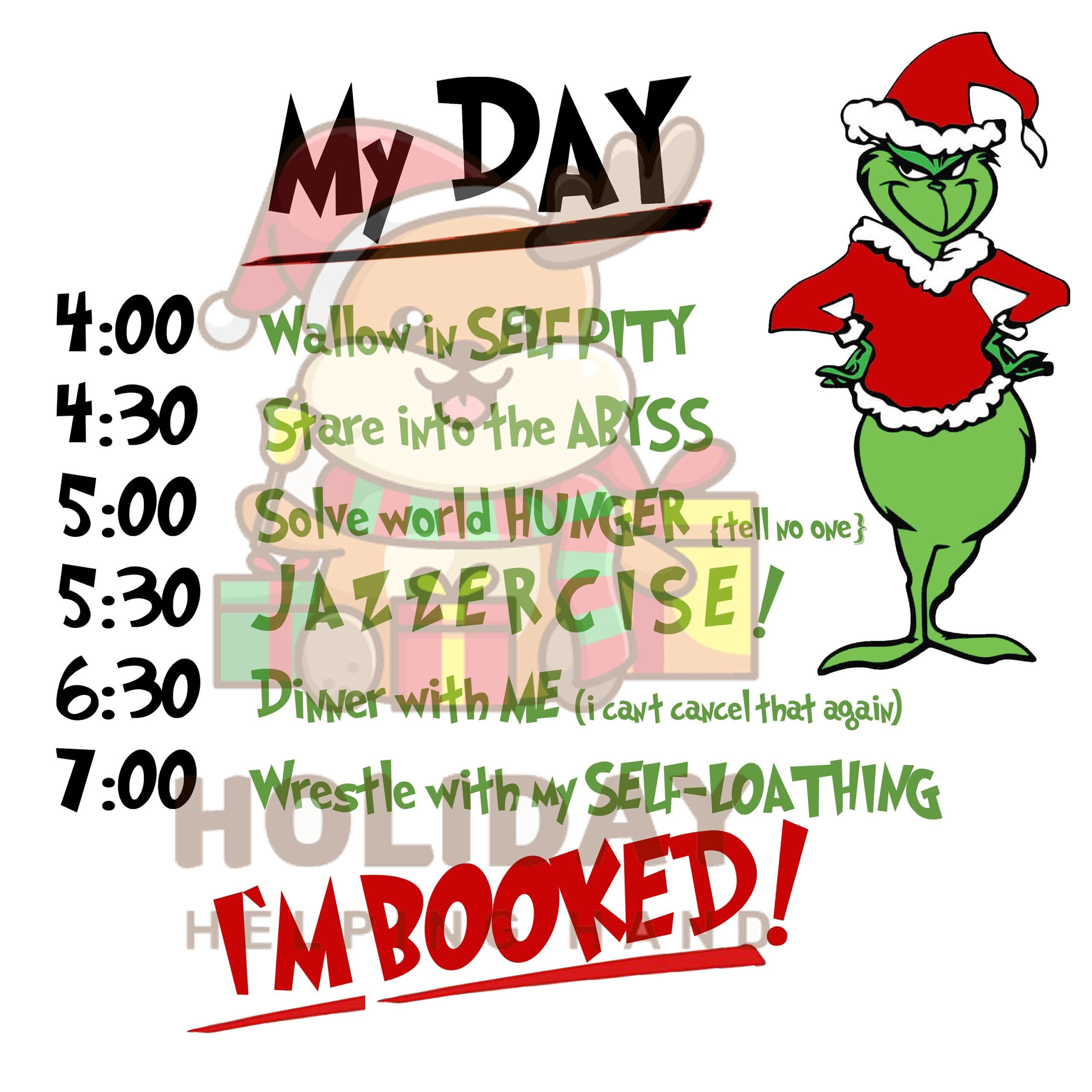 Grinch To Do List Svg Etsy