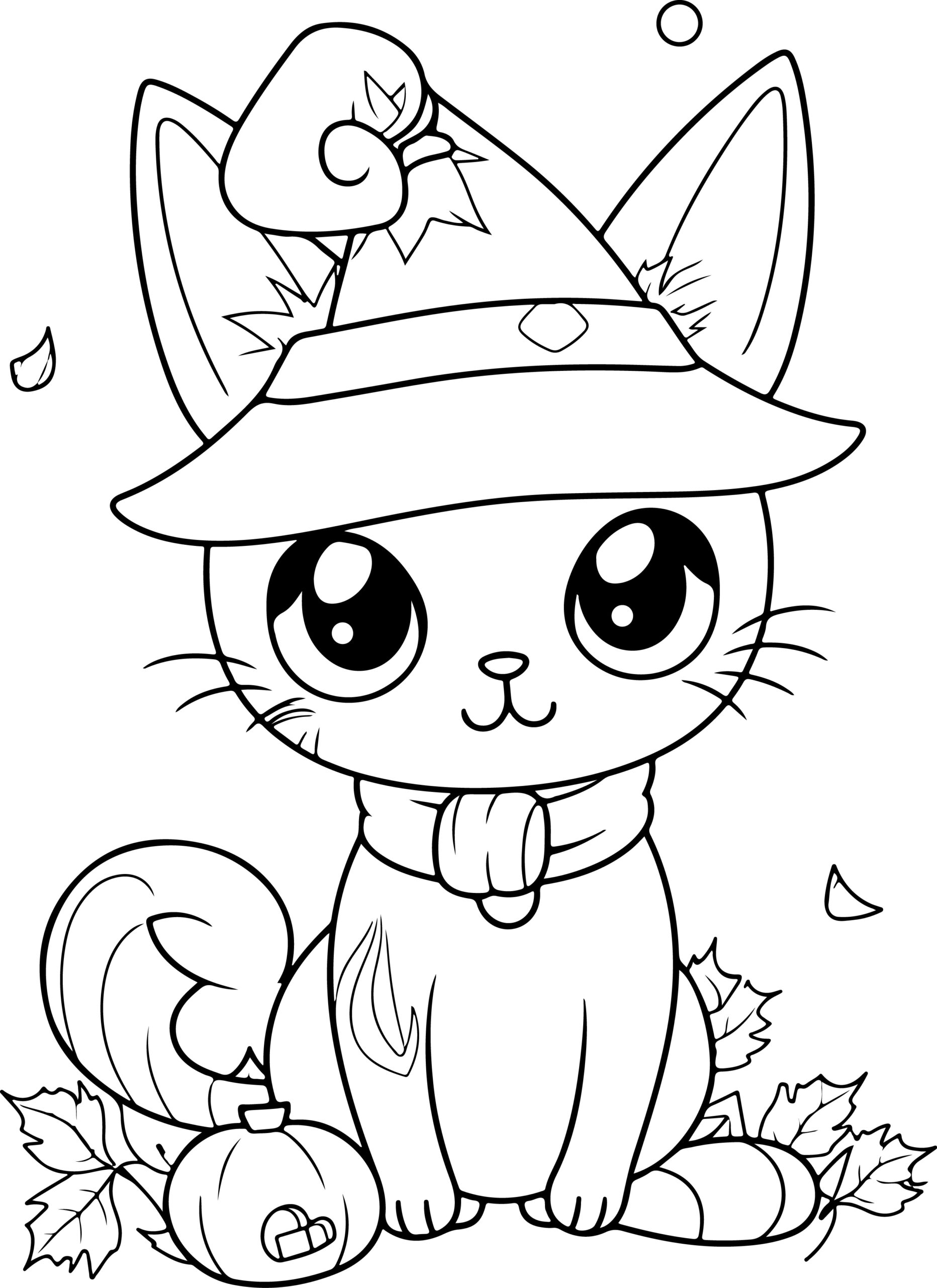Halloween Coloring Book Beautiful Cat Coloring Pages Cute Cats Ghosts Pumpkins Made By Teachers