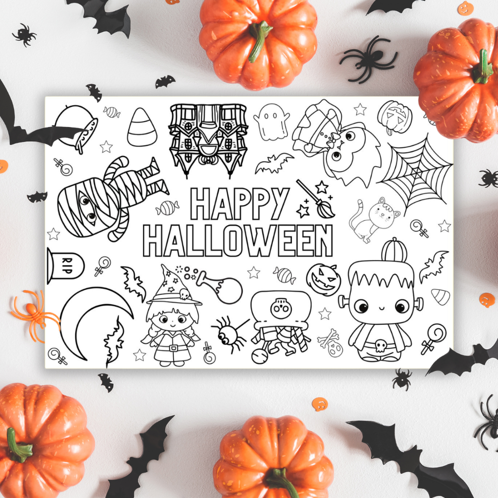 halloween coloring pages for kids