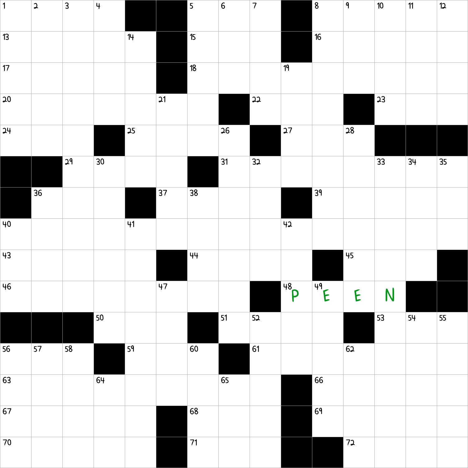 Hammer Part NYT Crossword Clue December 18 2024