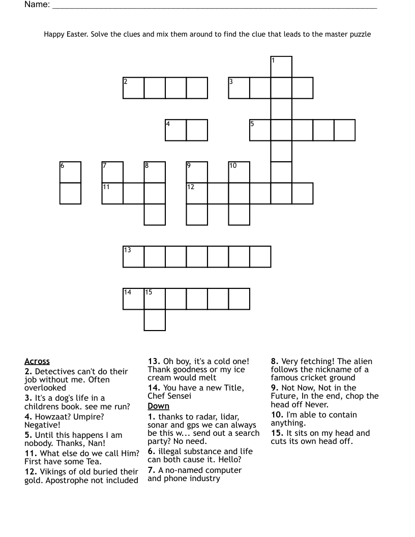crossword clue mix