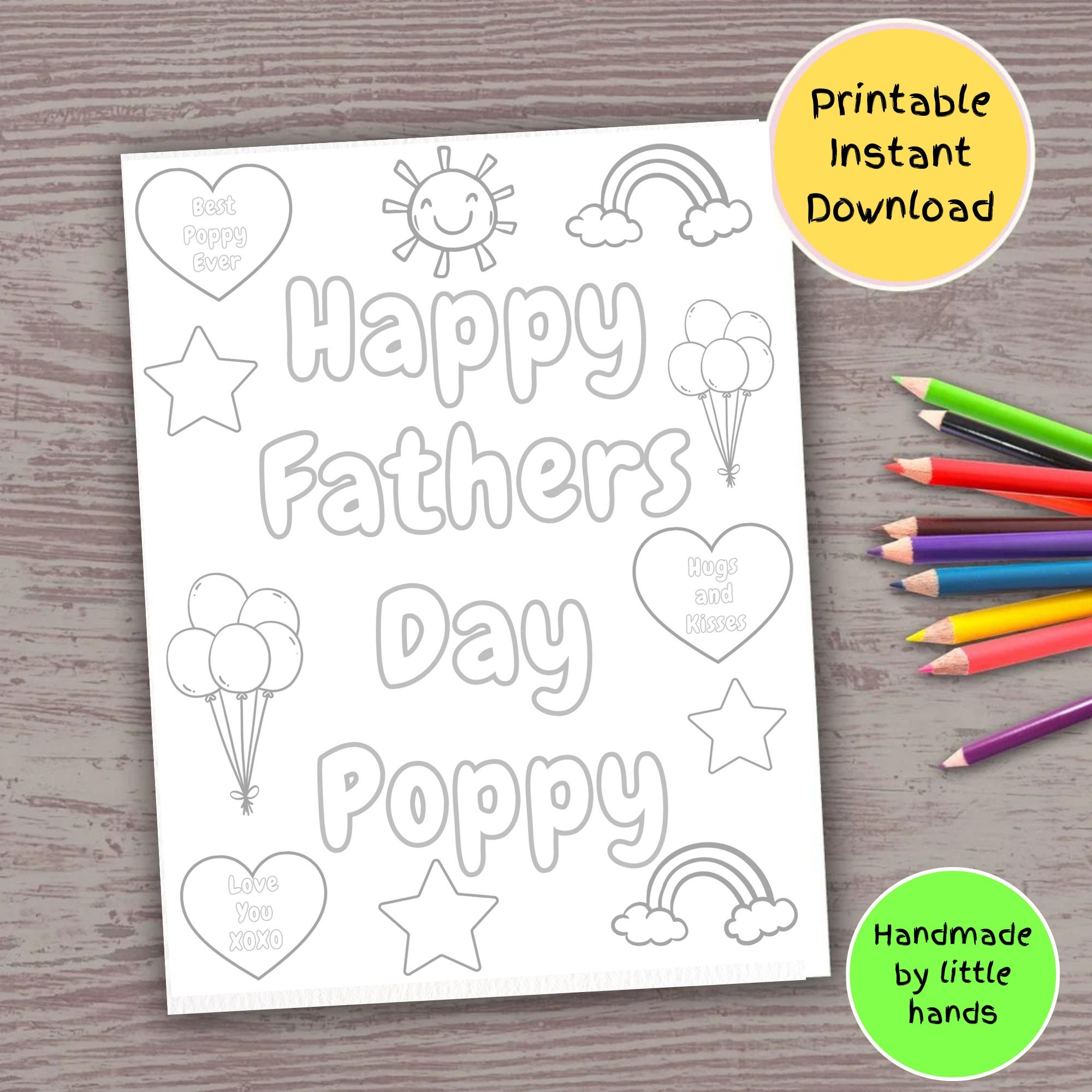 fathers day coloring pages