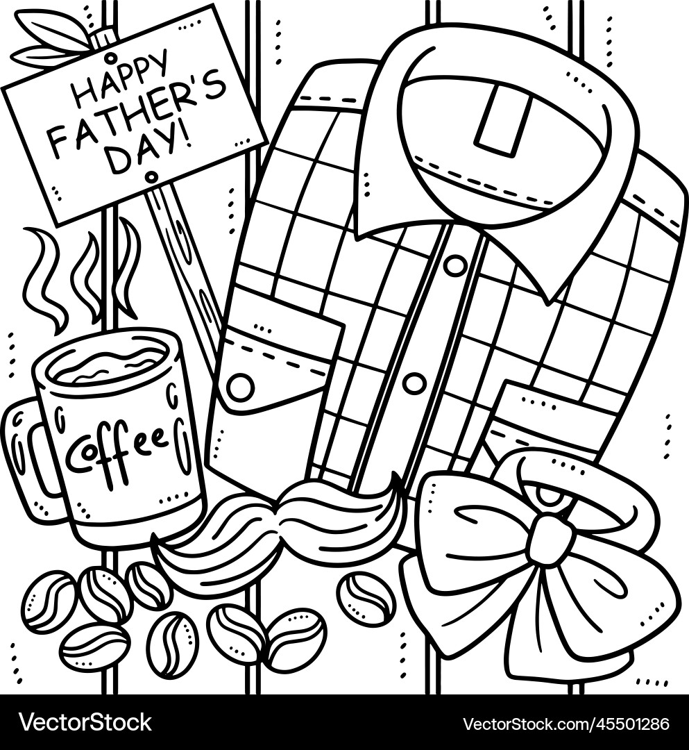 fathers day coloring page