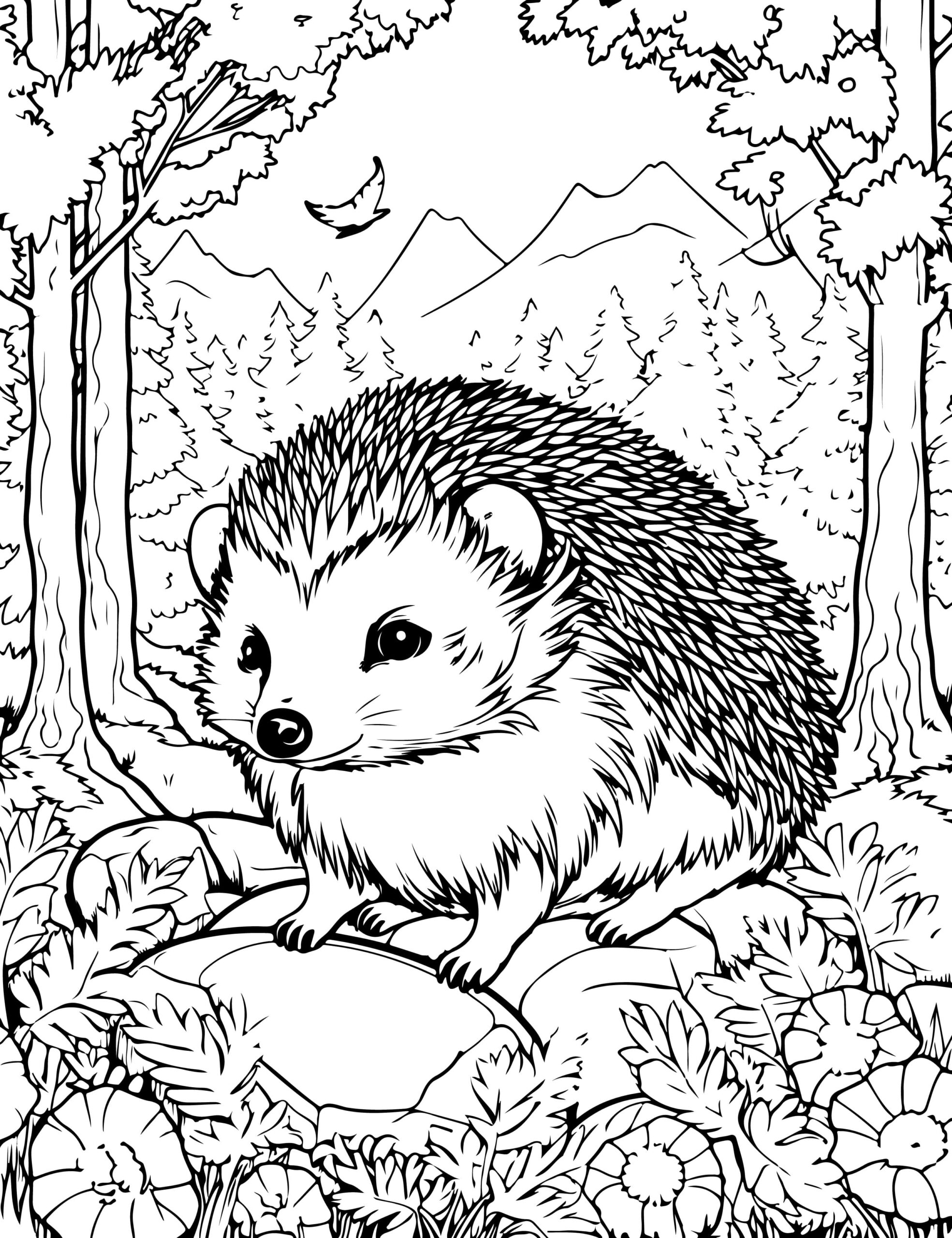 Hedgehog Coloring Book Stress Relief And Relaxing Hedgehog Designs Made By Teachers Hedgehog Coloring Book Stress Relief And Relaxing Hedgehog Designs Made By Teachers