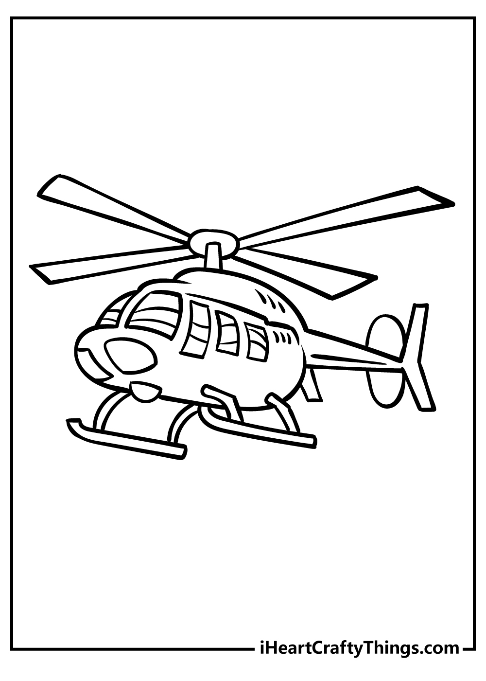 Helicopter Coloring Pages 100 Free Printables 
