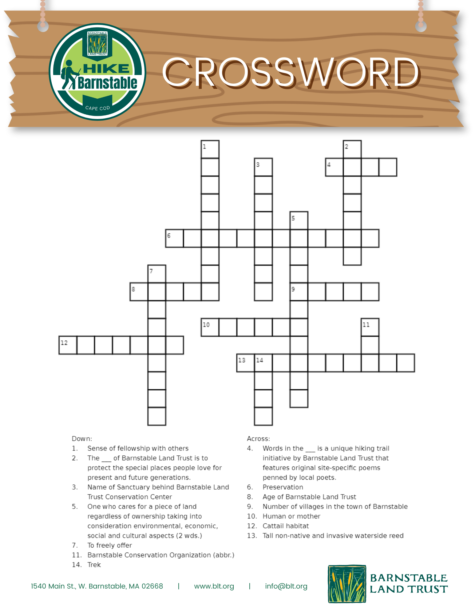 Hike Barnstable Activities Resources Barnstable Land Trust