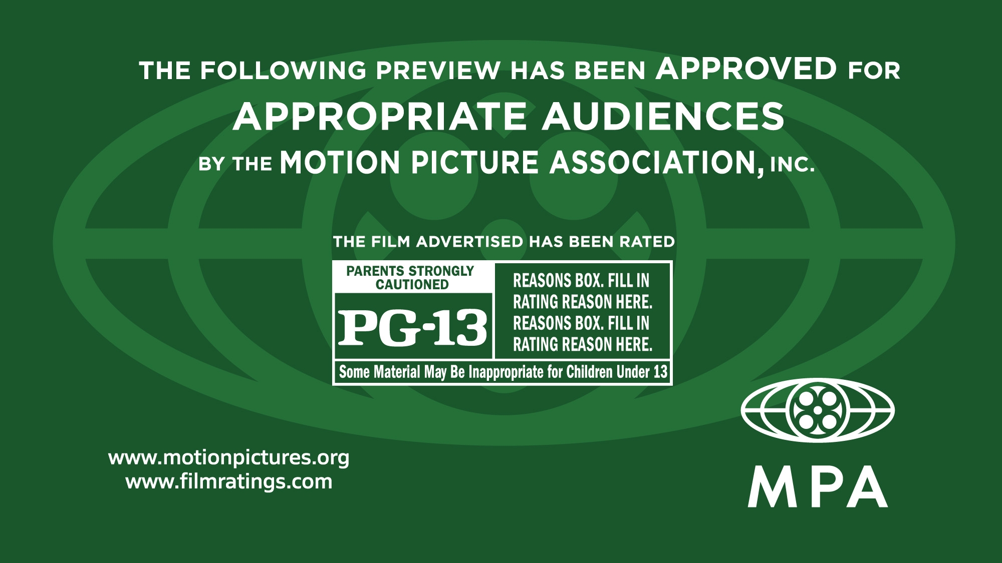 Homepage MPA Film Ratings