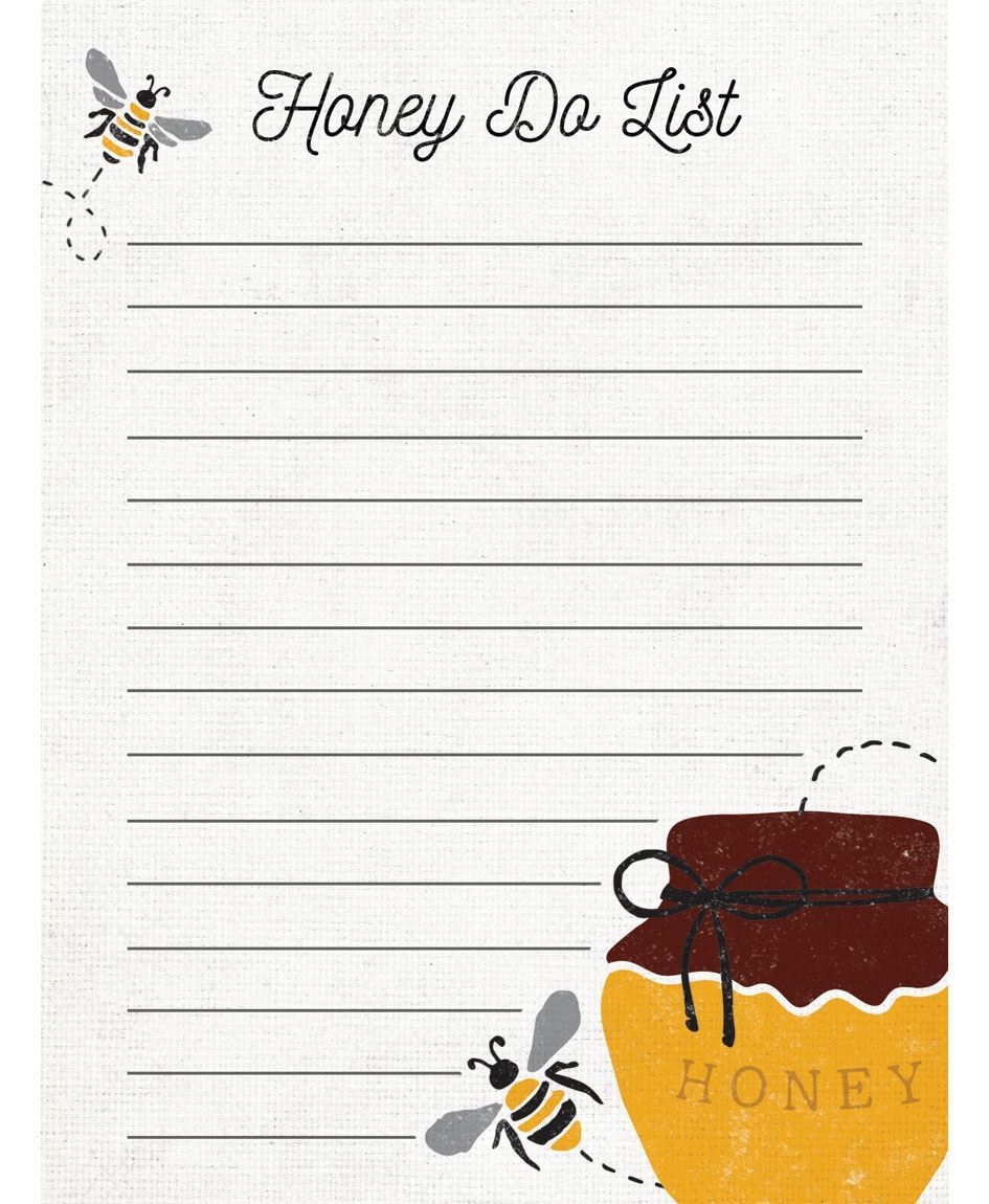Honey Do List Notepad Colhouse Designs Wholesale
