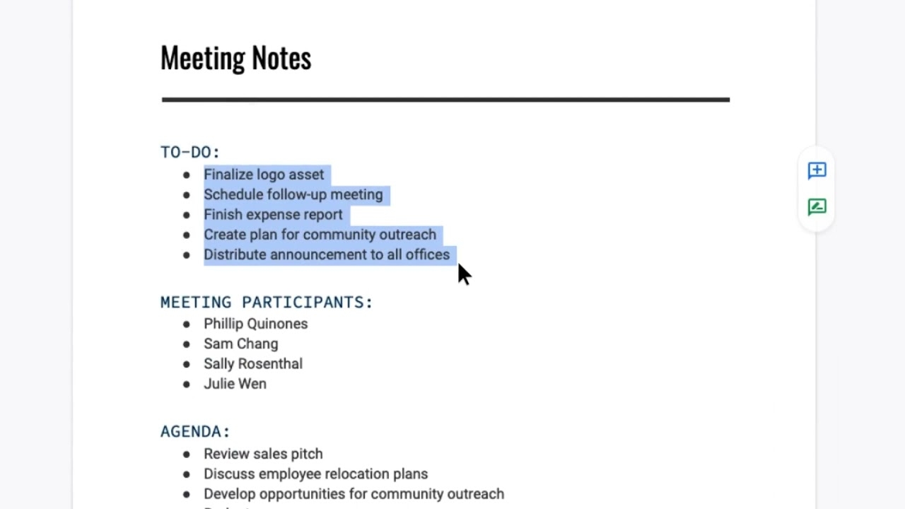 How To Create A Checklist In Google Docs YouTube